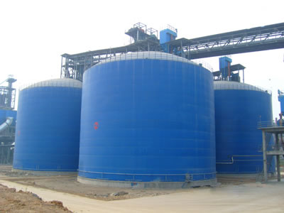 文山水泥钢板库改造